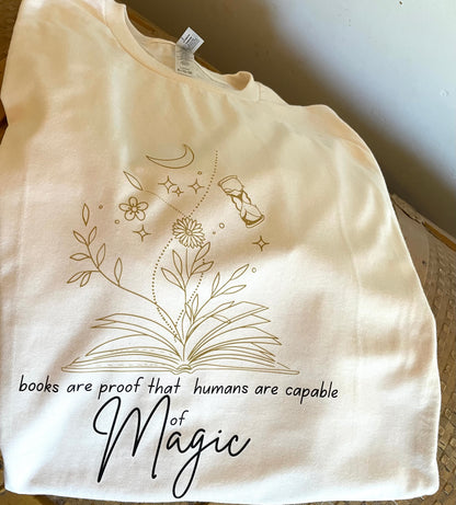 Books are proof humans are capable of magic