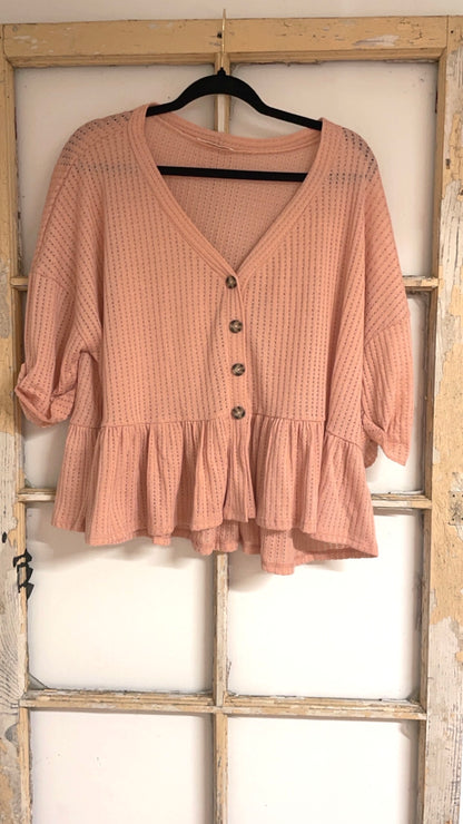 Babydoll Knit Top