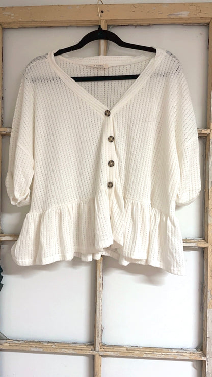 Babydoll Knit Top