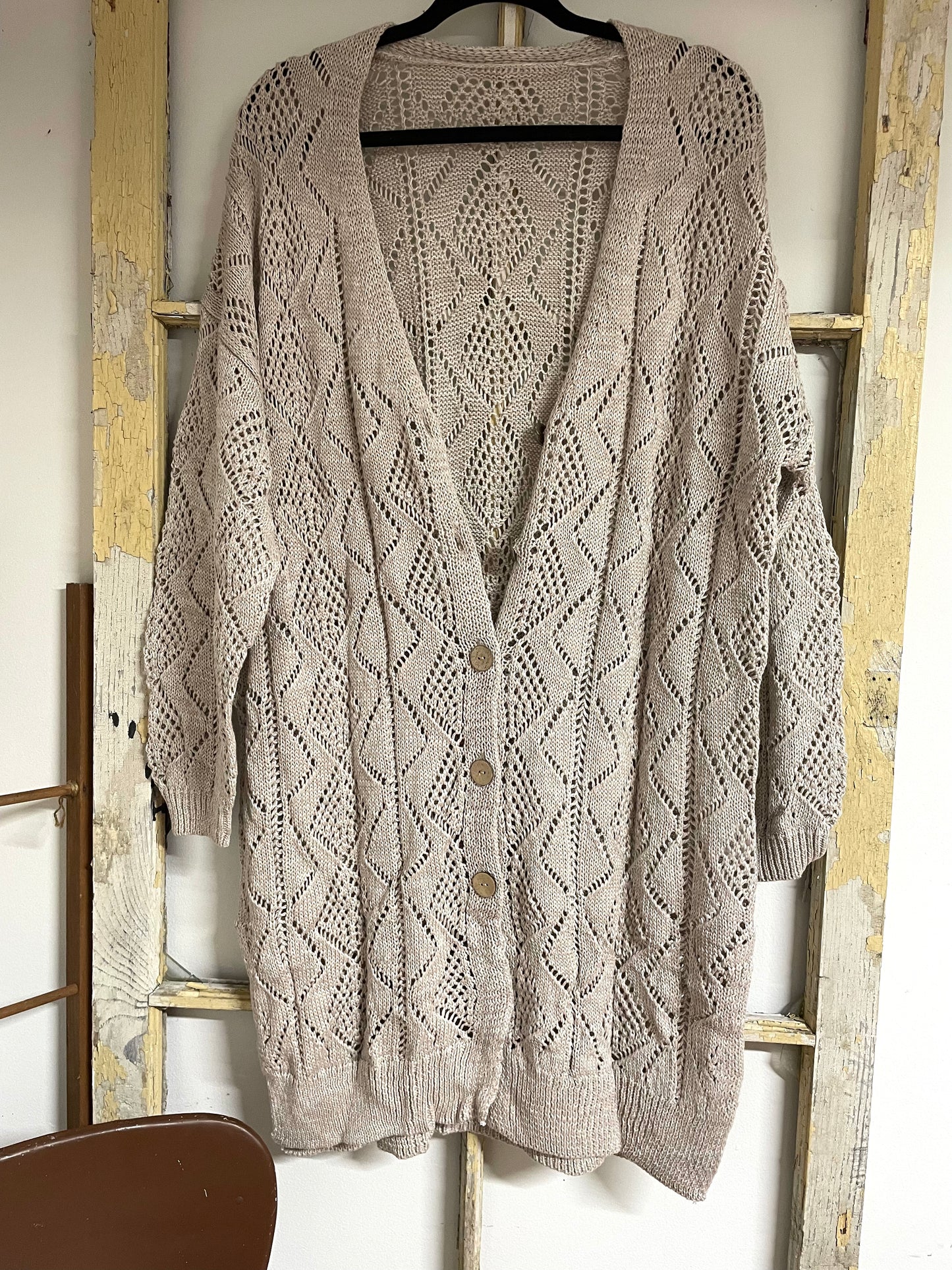 boho knit cardigan