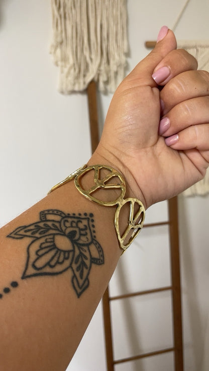 Woodstock Bangle - Handcrafted Sustainable Bohemian Jewelry