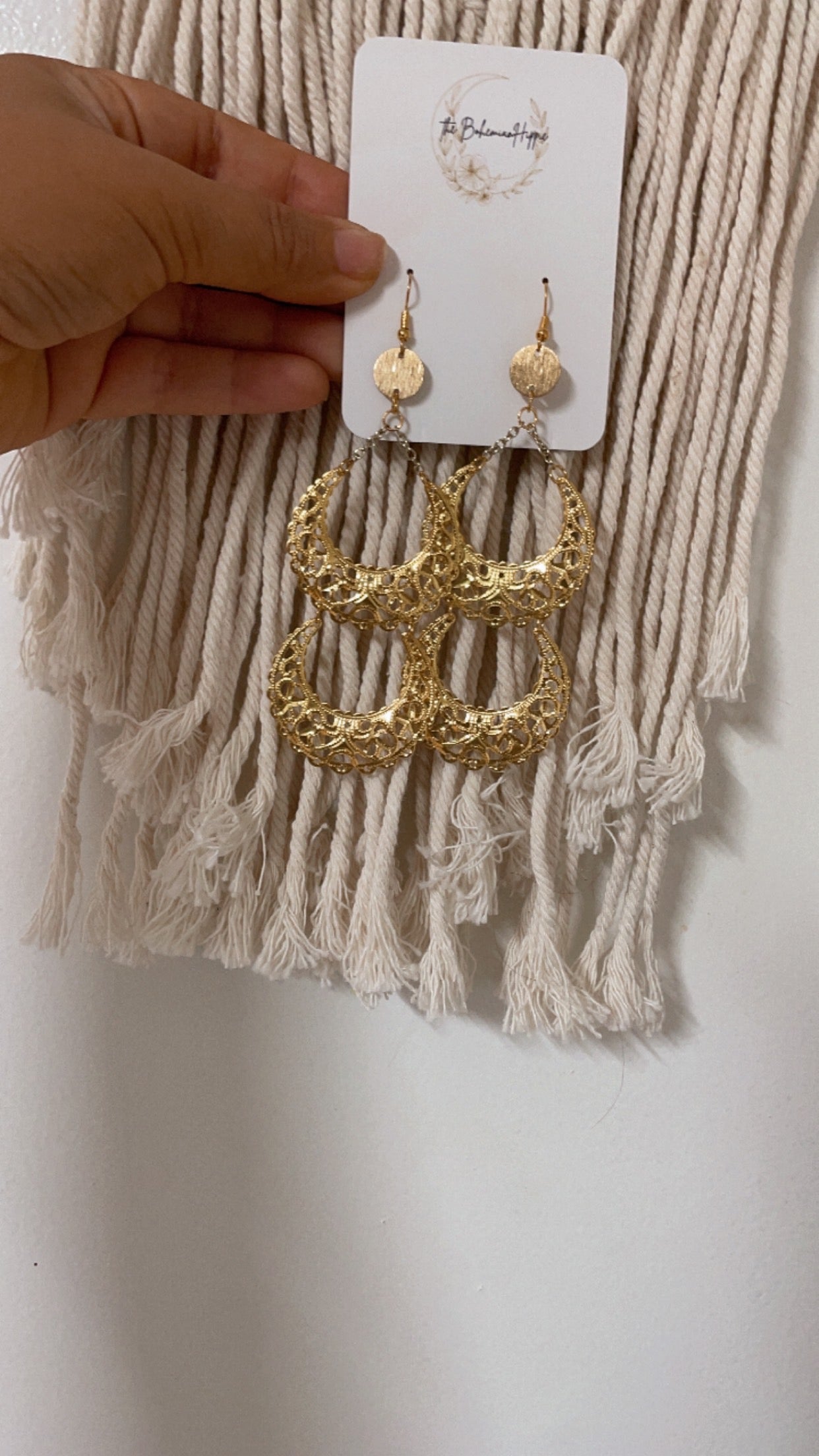 The Gypsy Earrings - Handcrafted Sustainable Jewelry