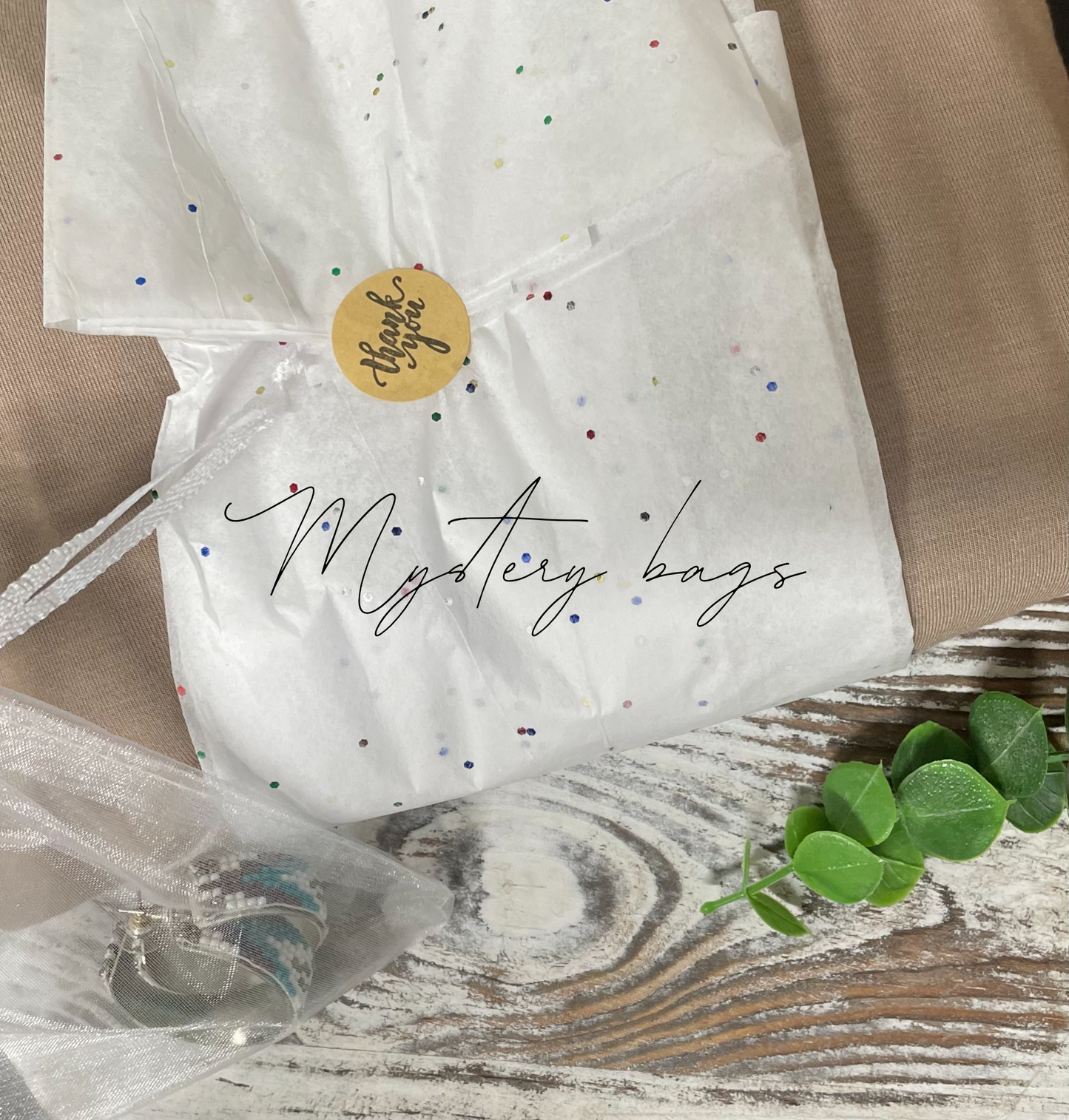 Vintage-Inspired Mystery Bag | Antique Decor & Collectibles | Unique Curated Gift Bags